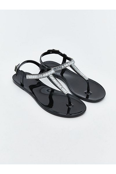 LC Waikiki Women's Stoned Flip Flops