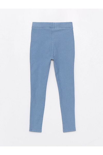 LC Waikiki Basic Girl's Tights Pants with Elastic Waist