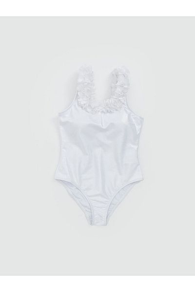 LC Waikiki Νέα σεζόν Quick Dry UV Protection Κοριτσίστικο μαγιό - S5BD33Z4