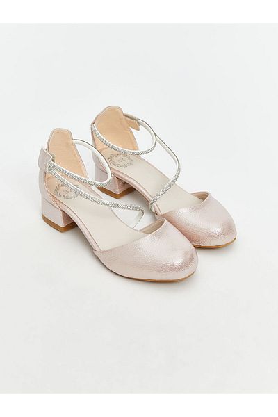 LC Waikiki New Season Stone Girls' Heeled Shoes - S61108Z4