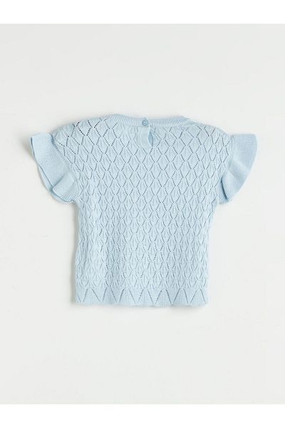 LC Waikiki Lcw Short Sleeve Girl's Knitwear Sweater Fast Fashion