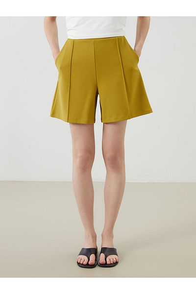 LC Waikiki Lcw Women's Shorts with Elastic Waist