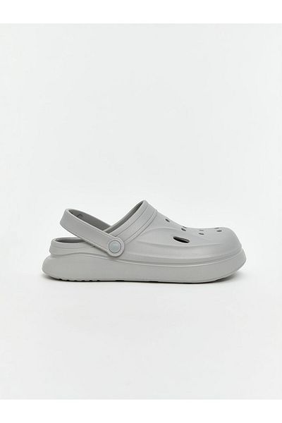 LC Waikiki Lcw Steps Gray Closed-Front Women's Beach Sandals