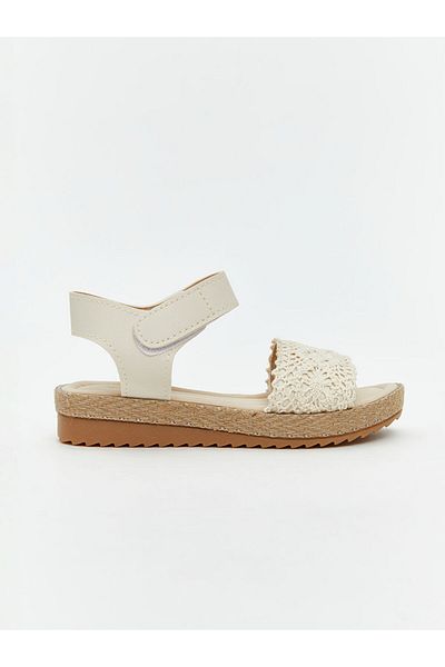 LC Waikiki Lace Detailed Girls' Sandals