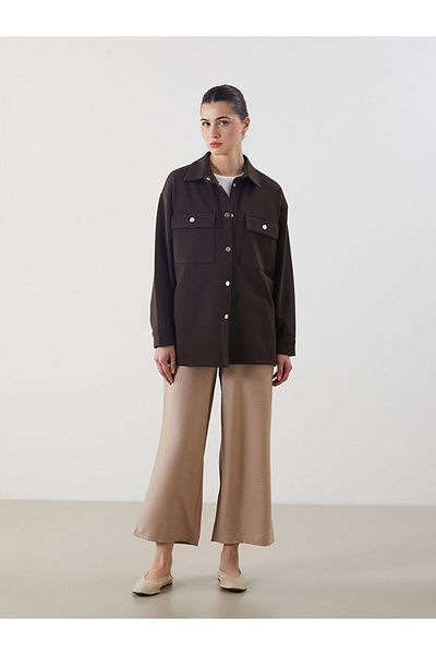LC Waikiki Plain Oversize Women's Shirt Tunic