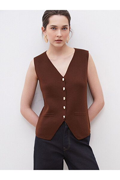 LC Waikiki سترة تريكو نسائية من V Dikim من UZG STORE للنساء الأنيقات