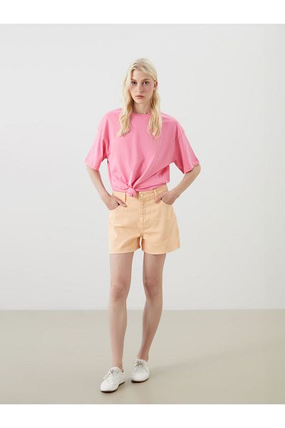 LC Waikiki Standard Fit Women's Jean Shorts
