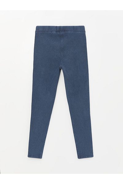 LC Waikiki Basic Girl's Tights Pants with Elastic Waist