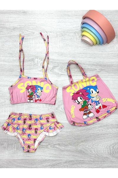 ministok Halter Neck Girl's Bikini