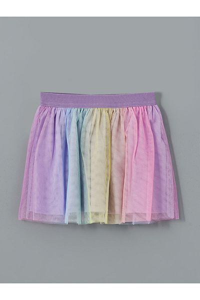 LC Waikiki Girl's Tutu Skirt with Elastic Waist
