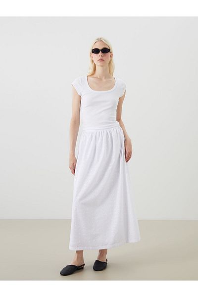 LC Waikiki Tricou pentru femei New Season cu guler pătrat - S5QT89Z8