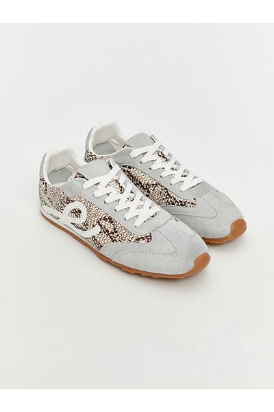 LC Waikiki Koor Gray Patterned Women's Sports Shoes