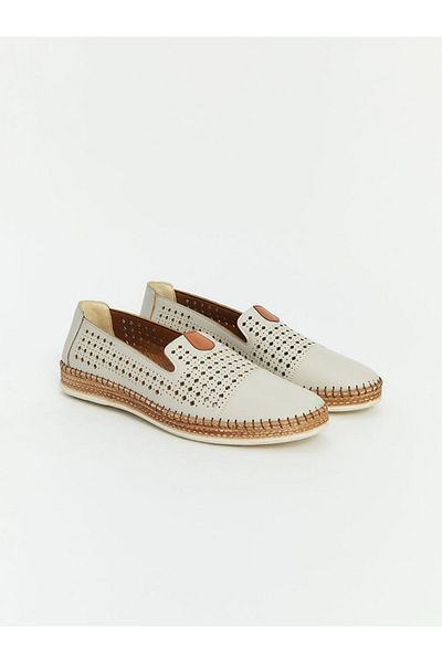 LC Waikiki Koor Beige Straw Sole Women's Casual Shoes