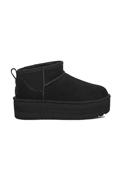 UGG Women's Boots, UGG, Classic Ultra Mini Platform 1135092-BLK