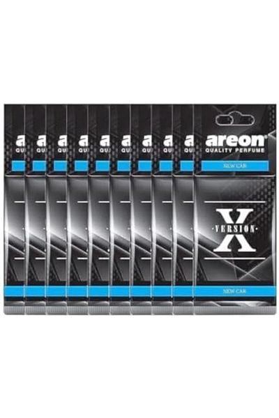 Areon - Air Freshener X Version New Car - Pack of 10