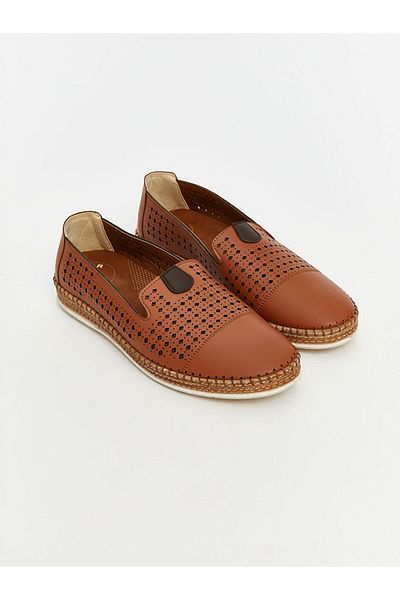 LC Waikiki Koor Brown Straw Sole Women's Casual Shoes