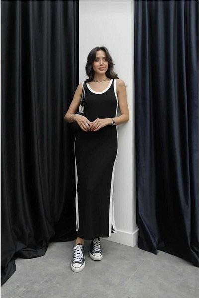 Fua Shop Γυναικείο υφασμάτινο φόρεμα με λουράκι