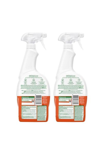 Cif 2x Multi-surface degreaser spray with Vinegar and Bicarbonate, 750ml