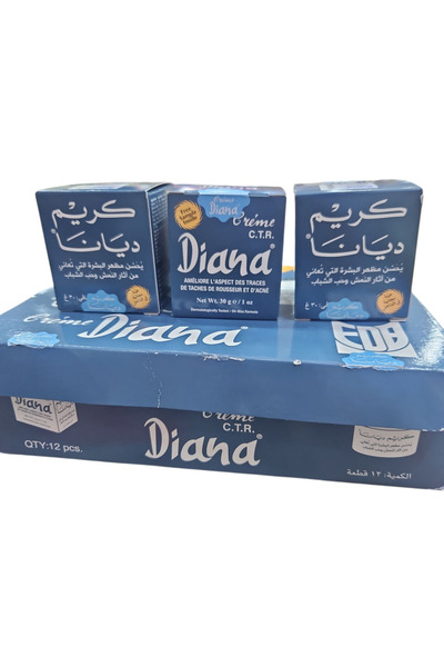 Diana كريم ديانا الاصلي 30جرام 3 قطع