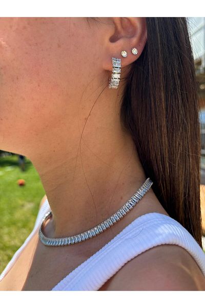 D&B Waterway Hoop Earrings