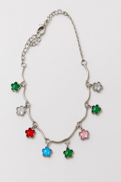 MakeWell Colorful Bijoux Anklet Foot Accessories with Star Heart Design