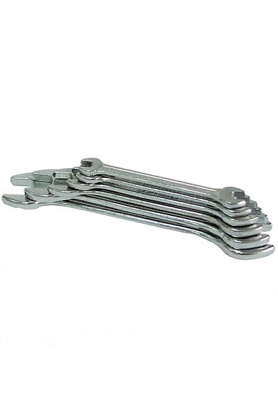 MEGA Set of 6-22mm open-end wrenches - 8 pieces.