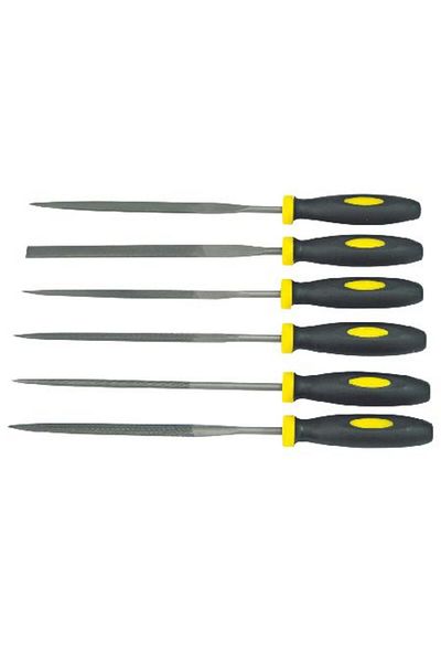 MEGA Set Pile Precizie Cu Maner Bimaterial 160Mm - 6P.
