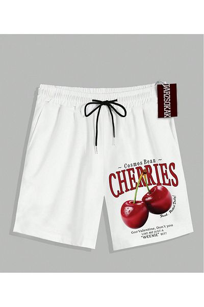 Adrift Men's Unisex Combed Cotton Shorts Kod 58