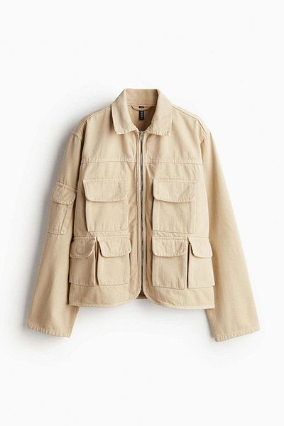 H&M Denim utility jacket