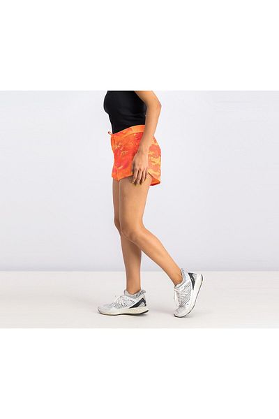 Reebok Women Workout Ready Woven Short, Orange
