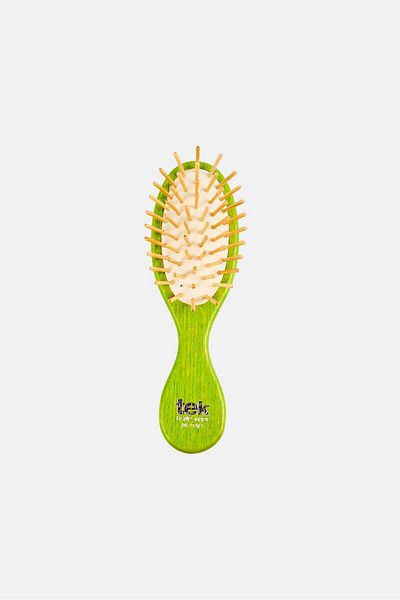 TEK Little Oval Wooden Purse Brush, Assorted