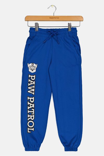 NİCKELODEON Kids Boy Graphic Print Jogger Pants, Blue