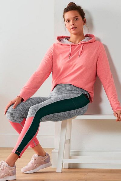 Tchibo Women Sportswear Fit Training Tights, Grey