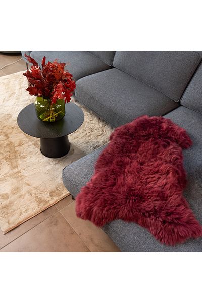 LUXUSKIN Bordeaux sheepskin