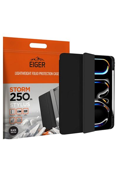EIGER Case Storm 250m Stylus iPad Pro 11 (2024) Black