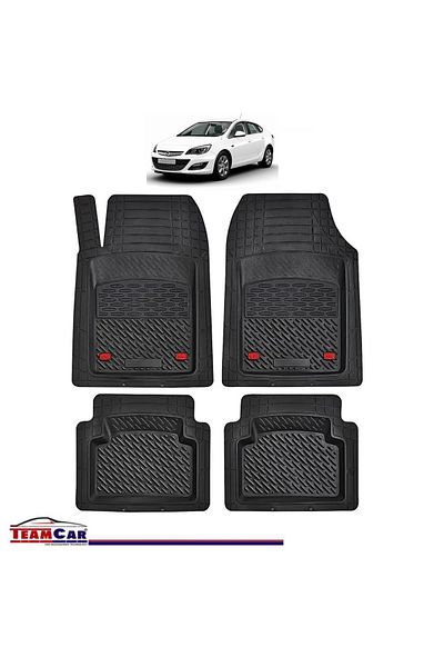 TEAMCAR ® Car Mats Tray Type Compatible Opel Astra J (Mk6) Sedan 4 doors (2009–2015)