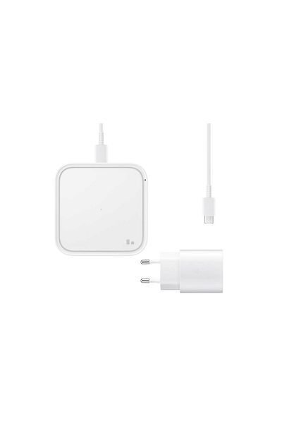 Samsung Original 15w Wireless Pad Charger With Fast Charging (CHARGER SOCKET AND CABLE INCLUDED)