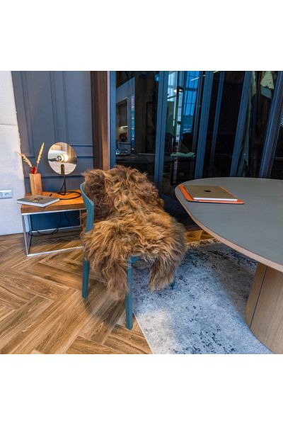 LUXUSKIN Breeze Brown sheepskin