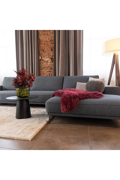 LUXUSKIN Bordeaux sheepskin