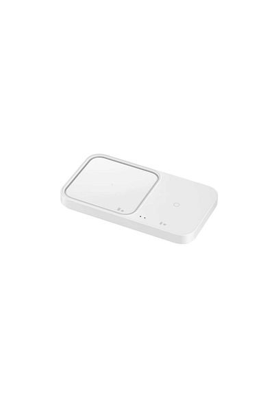Samsung Original Duo Pad Wireless Charger 15w With Fast Charging White (CHARGER SOCKET INCLUDED)