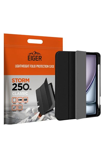 EIGER Husa Storm 250m Classic Ipad Air 13(2024)/pro 12.9 (2021)/(2022) Black