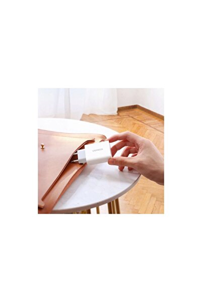 Ugreen Incarcator Priza Quick Charger 30W, 1 x USB Type-C ,5V/3A, Alb