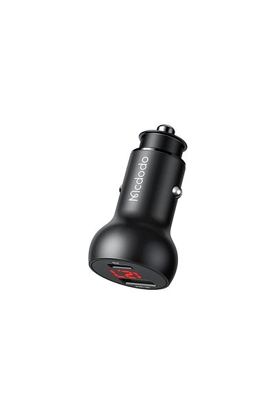 Mcdodo Incarcator Auto Dual Port 45W Mushrooms Series Black