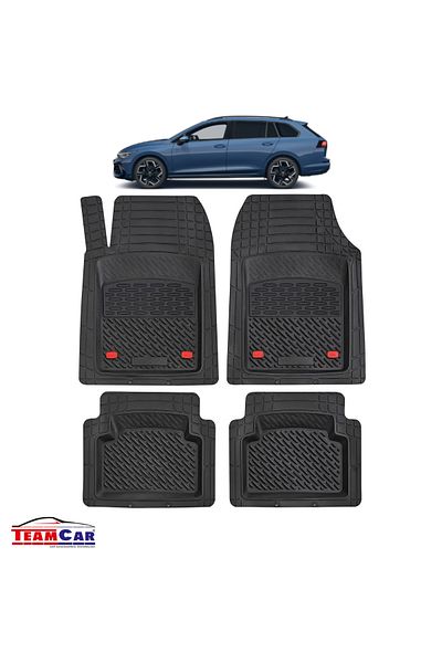 TEAMCAR ® Covorașe auto tip tavă compatibile cu Volkswagen Golf 8 Variant (2020–2025)