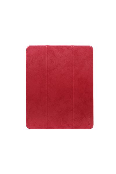 comma Husa Ipad Pro 11 Inch Leather Case Red (PENCIL SLOT)