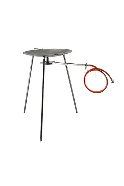 Perfect Home Disc Pentru Gratar, Metalic, Cu Arzator, Picioare, 49x77 Cm,