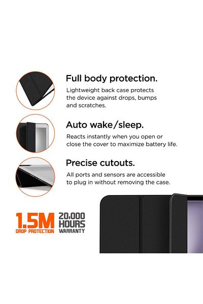 EIGER Husa Storm 250m Classic Ipad Air 11(2024)/pro 11(2021)/(2022)/ipad Air Black