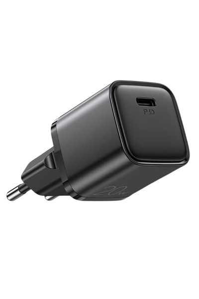 Joyroom Fast Charging PD Type-c Power Adapter, 20w Black