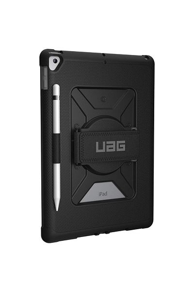 UAG Husa Metropolis Handstrap iPad 10.2 inch (7th, 8th Gen, 9th Gen) Black