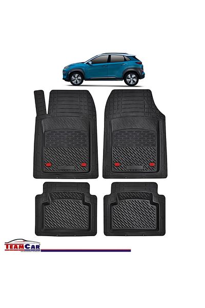 TEAMCAR Covorașe auto compatibile cu Hyundai Kona E 2018–2024